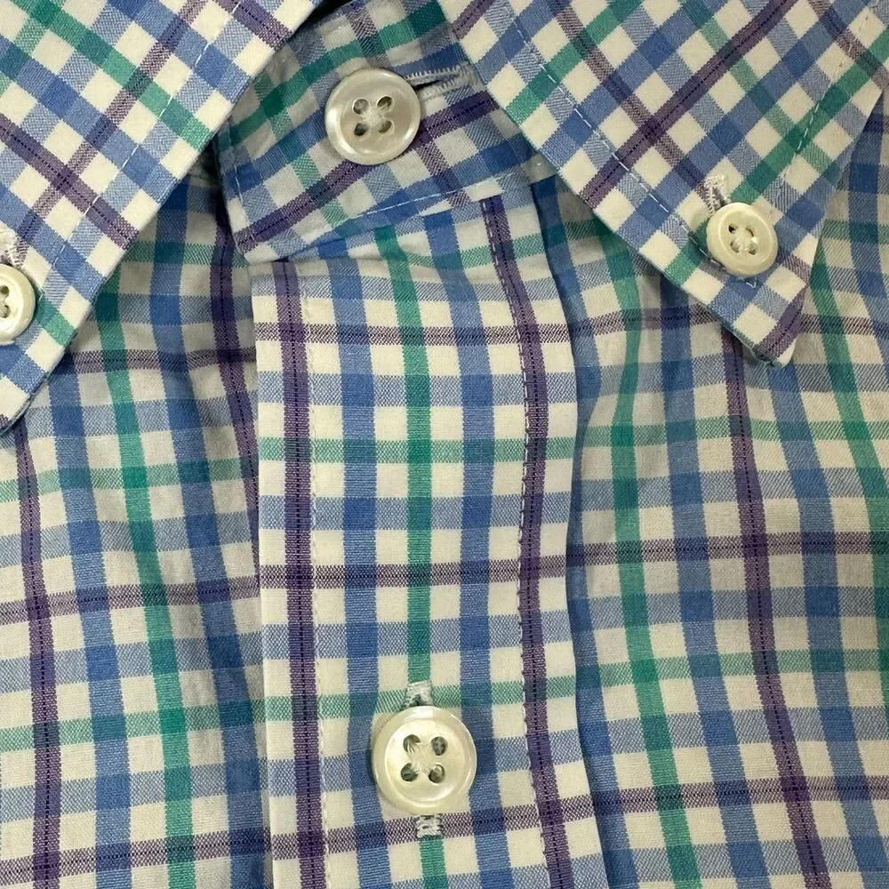 Vineyard Vines Button Down Shirt Men’s S Classic Fit Murray Multicolor Plaid